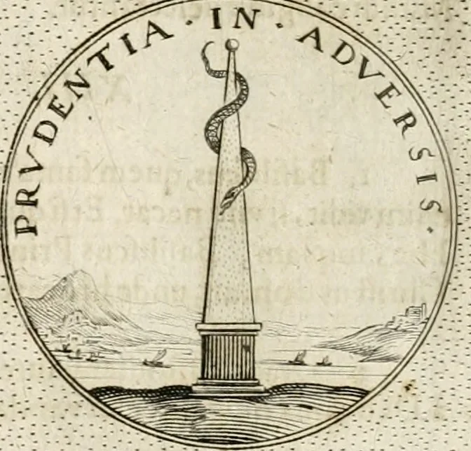 An illustration from Symbola diuina & humana pontificum, imperatorum, regum, 1652, leaf 27