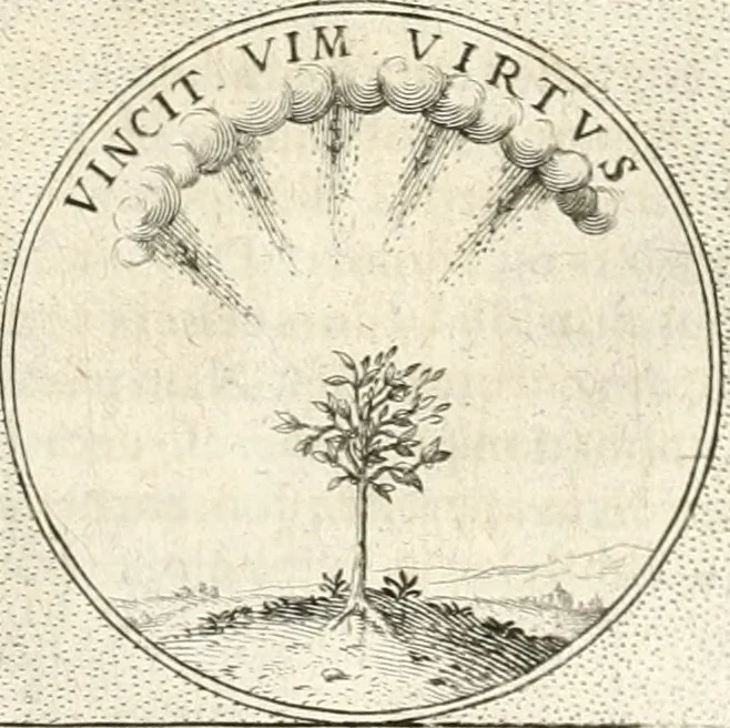 An illustration from Symbola diuina & humana pontificum, imperatorum, regum, 1652, leaf 270