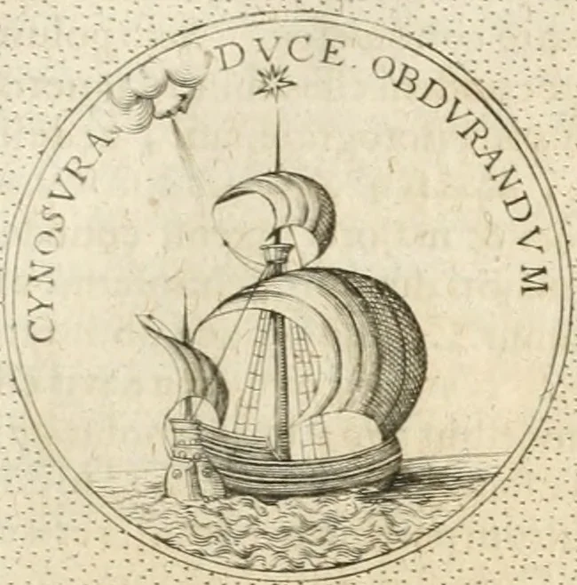 An illustration from Symbola diuina & humana pontificum, imperatorum, regum, 1652, leaf 276