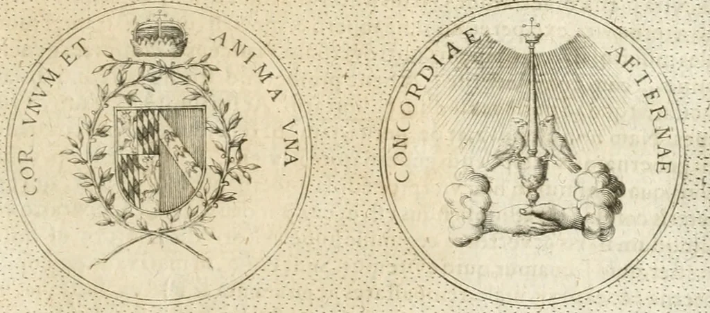 An illustration from Symbola diuina & humana pontificum, imperatorum, regum, 1652, leaf 276