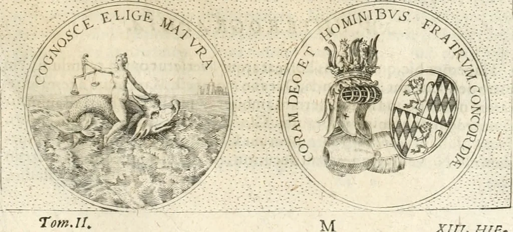 An illustration from Symbola diuina & humana pontificum, imperatorum, regum, 1652, leaf 276