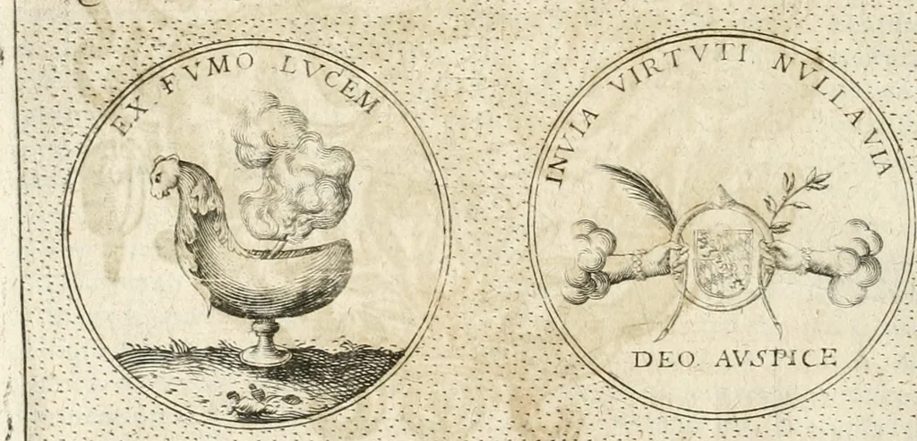 An illustration from Symbola diuina & humana pontificum, imperatorum, regum, 1652, leaf 283