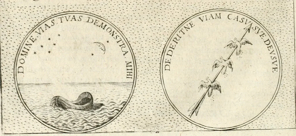 An illustration from Symbola diuina & humana pontificum, imperatorum, regum, 1652, leaf 283