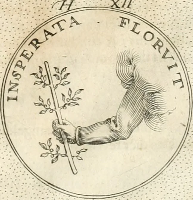 An illustration from Symbola diuina & humana pontificum, imperatorum, regum, 1652, leaf 29
