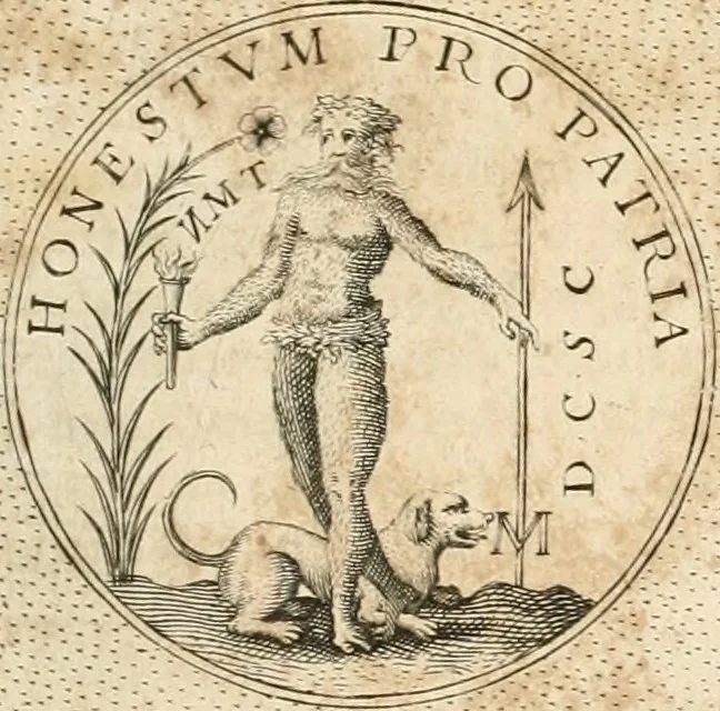 An illustration from Symbola diuina & humana pontificum, imperatorum, regum, 1652, leaf 300
