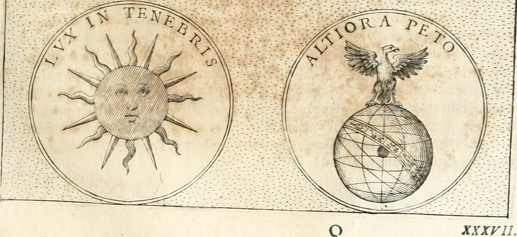 An illustration from Symbola diuina & humana pontificum, imperatorum, regum, 1652, leaf 300