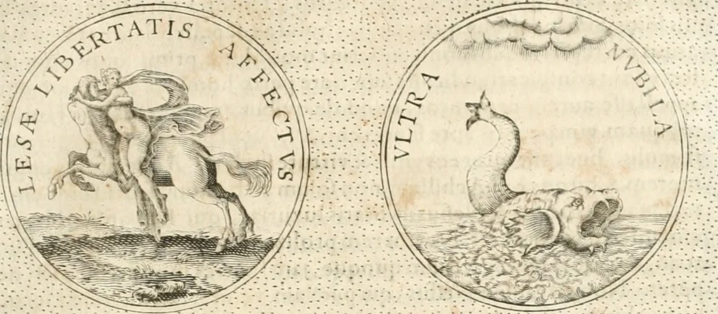 An illustration from Symbola diuina & humana pontificum, imperatorum, regum, 1652, leaf 304