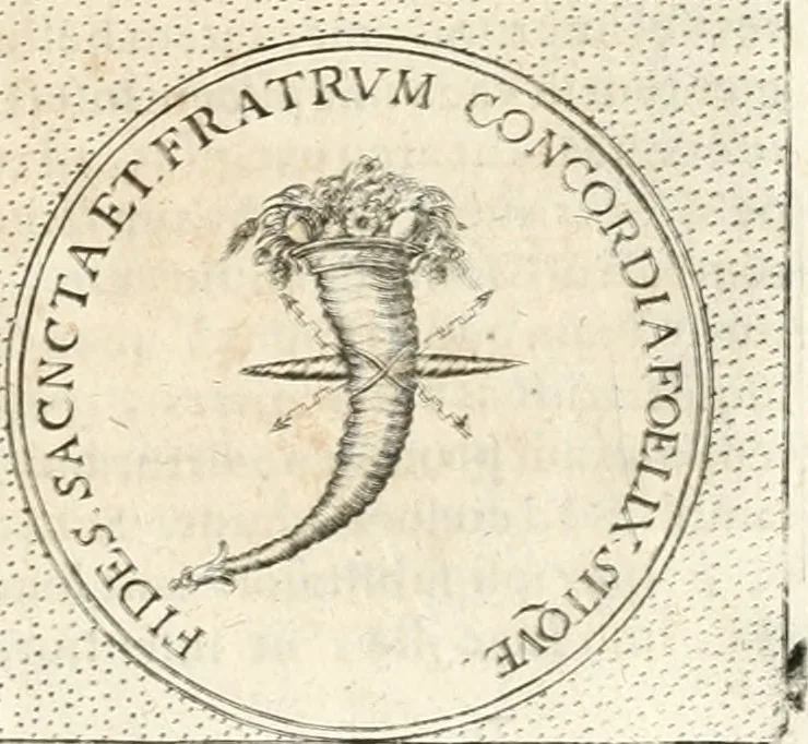 An illustration from Symbola diuina & humana pontificum, imperatorum, regum, 1652, leaf 304