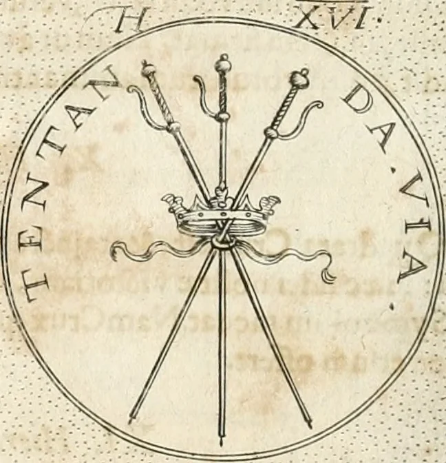 An illustration from Symbola diuina & humana pontificum, imperatorum, regum, 1652, leaf 31