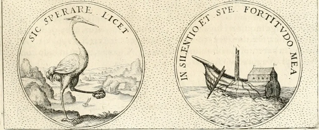 An illustration from Symbola diuina & humana pontificum, imperatorum, regum, 1652, leaf 314