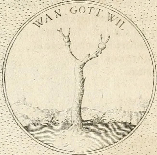 An illustration from Symbola diuina & humana pontificum, imperatorum, regum, 1652, leaf 317