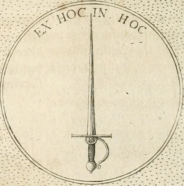 An illustration from Symbola diuina & humana pontificum, imperatorum, regum, 1652, leaf 317
