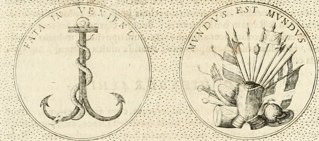 An illustration from Symbola diuina & humana pontificum, imperatorum, regum, 1652, leaf 320