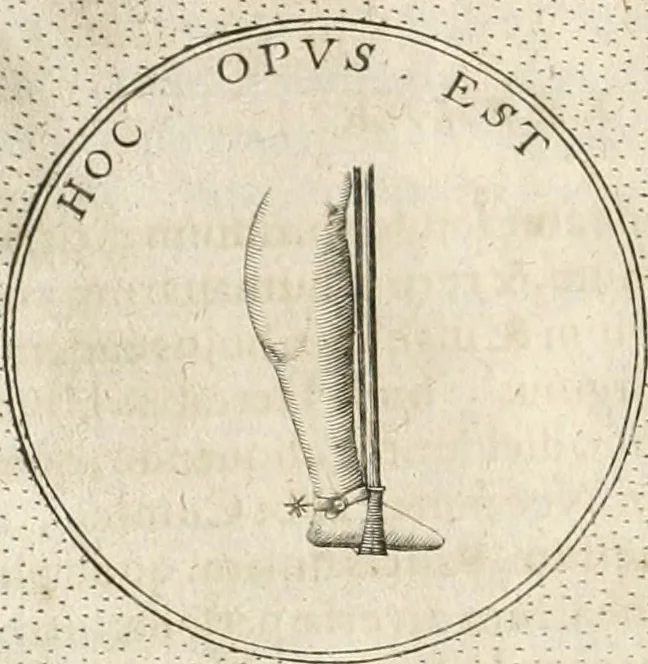 An illustration from Symbola diuina & humana pontificum, imperatorum, regum, 1652, leaf 323