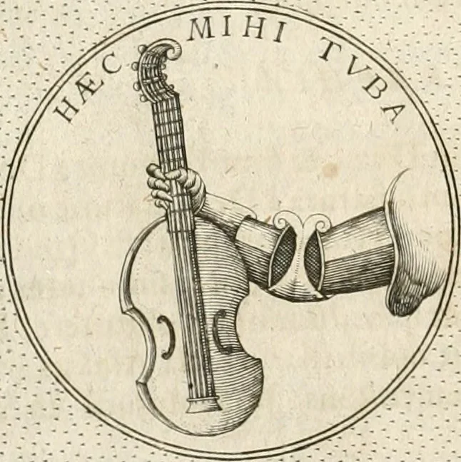 An illustration from Symbola diuina & humana pontificum, imperatorum, regum, 1652, leaf 323