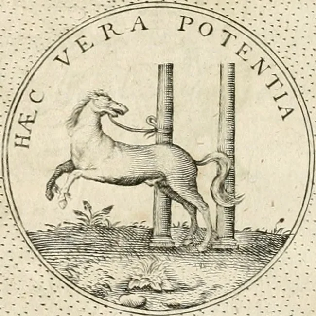 An illustration from Symbola diuina & humana pontificum, imperatorum, regum, 1652, leaf 327