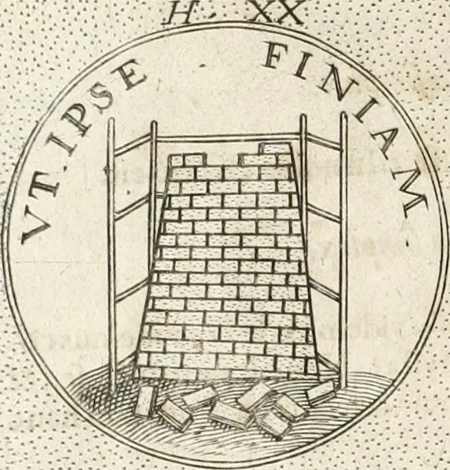 An illustration from Symbola diuina & humana pontificum, imperatorum, regum, 1652, leaf 33