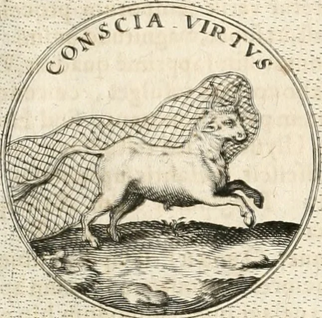 An illustration from Symbola diuina & humana pontificum, imperatorum, regum, 1652, leaf 331