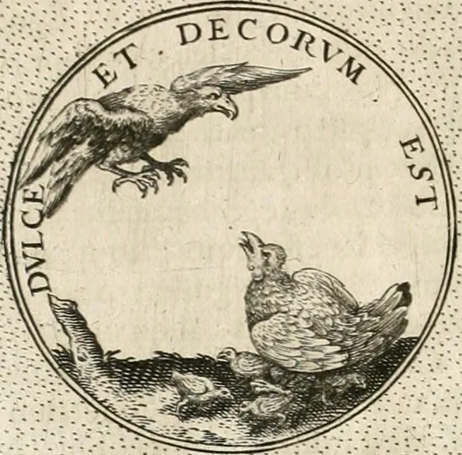 An illustration from Symbola diuina & humana pontificum, imperatorum, regum, 1652, leaf 335