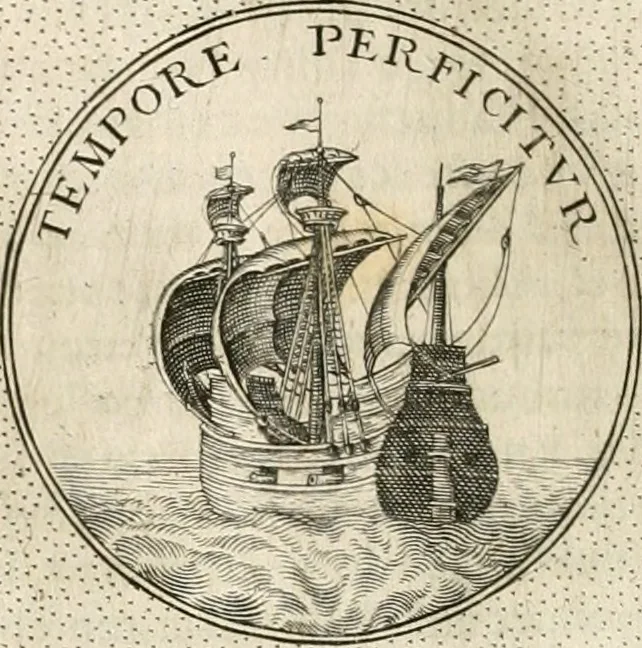An illustration from Symbola diuina & humana pontificum, imperatorum, regum, 1652, leaf 335