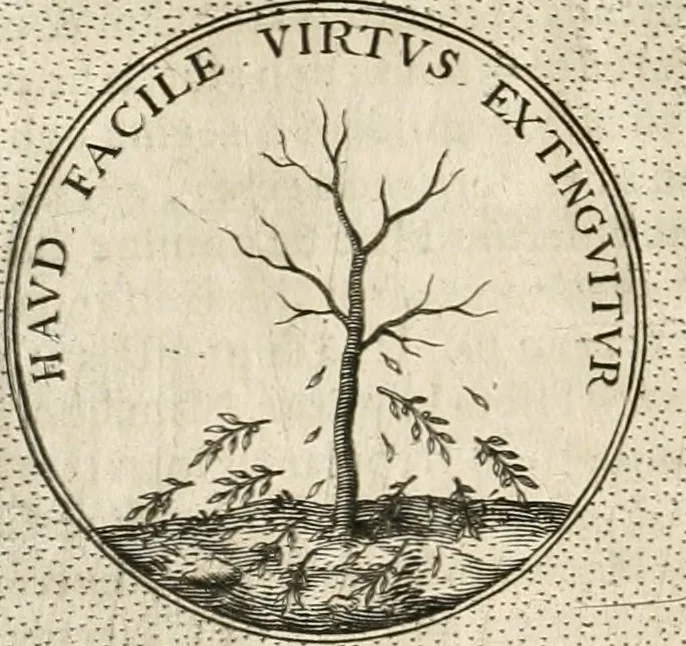 An illustration from Symbola diuina & humana pontificum, imperatorum, regum, 1652, leaf 335