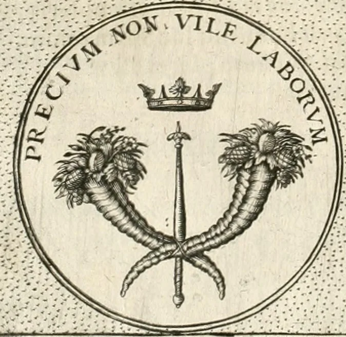 An illustration from Symbola diuina & humana pontificum, imperatorum, regum, 1652, leaf 335