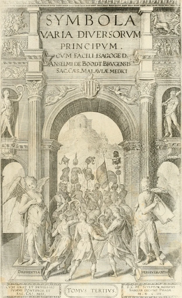 An illustration from Symbola diuina & humana pontificum, imperatorum, regum, 1652, leaf 340