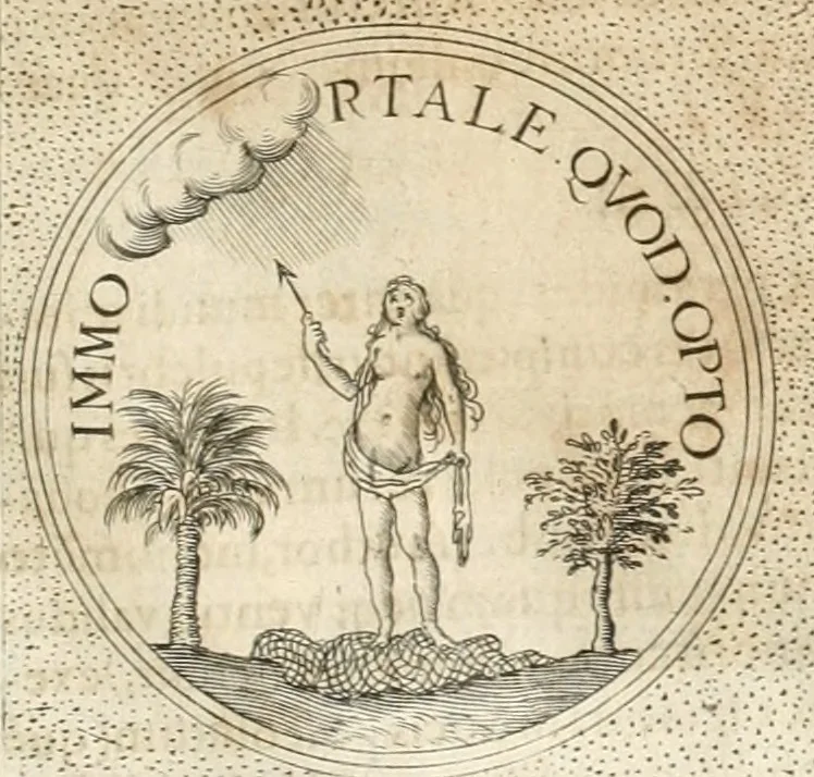 An illustration from Symbola diuina & humana pontificum, imperatorum, regum, 1652, leaf 346