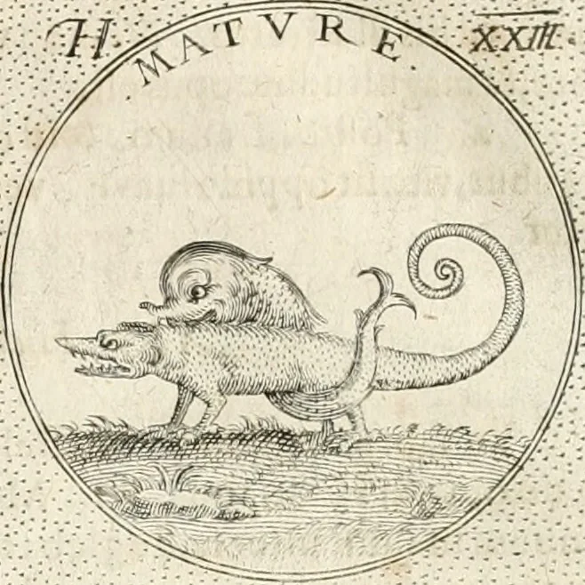 An illustration from Symbola diuina & humana pontificum, imperatorum, regum, 1652, leaf 35