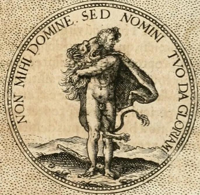 An illustration from Symbola diuina & humana pontificum, imperatorum, regum, 1652, leaf 350