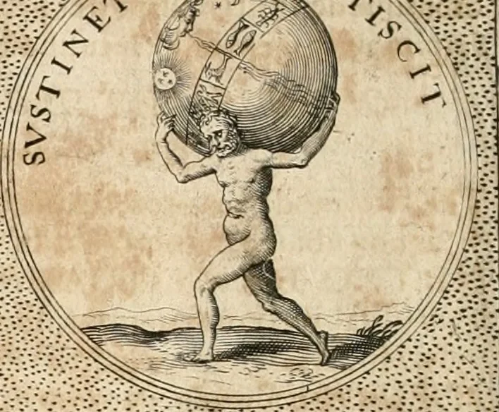 An illustration from Symbola diuina & humana pontificum, imperatorum, regum, 1652, leaf 353