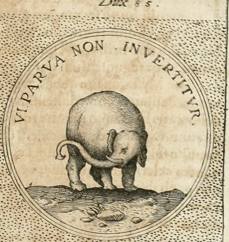 An illustration from Symbola diuina & humana pontificum, imperatorum, regum, 1652, leaf 356
