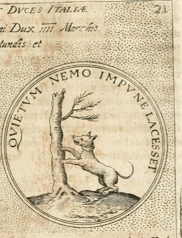 An illustration from Symbola diuina & humana pontificum, imperatorum, regum, 1652, leaf 364