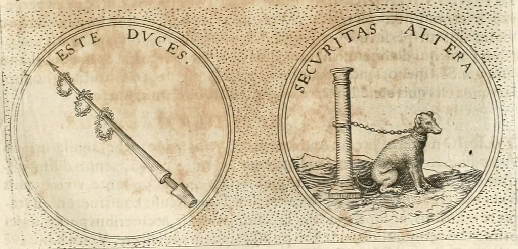 An illustration from Symbola diuina & humana pontificum, imperatorum, regum, 1652, leaf 364
