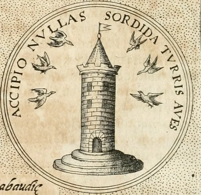 An illustration from Symbola diuina & humana pontificum, imperatorum, regum, 1652, leaf 367