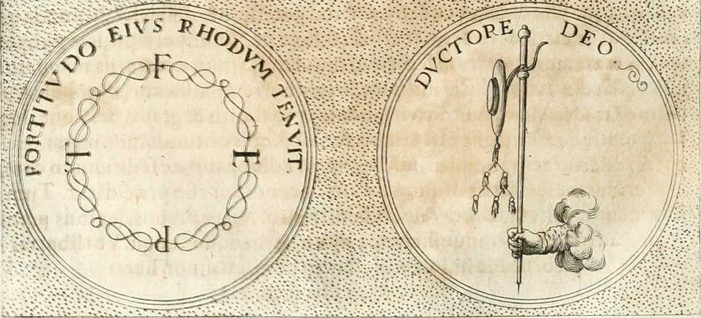 An illustration from Symbola diuina & humana pontificum, imperatorum, regum, 1652, leaf 367