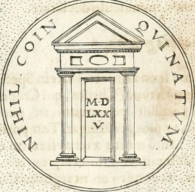An illustration from Symbola diuina & humana pontificum, imperatorum, regum, 1652, leaf 37