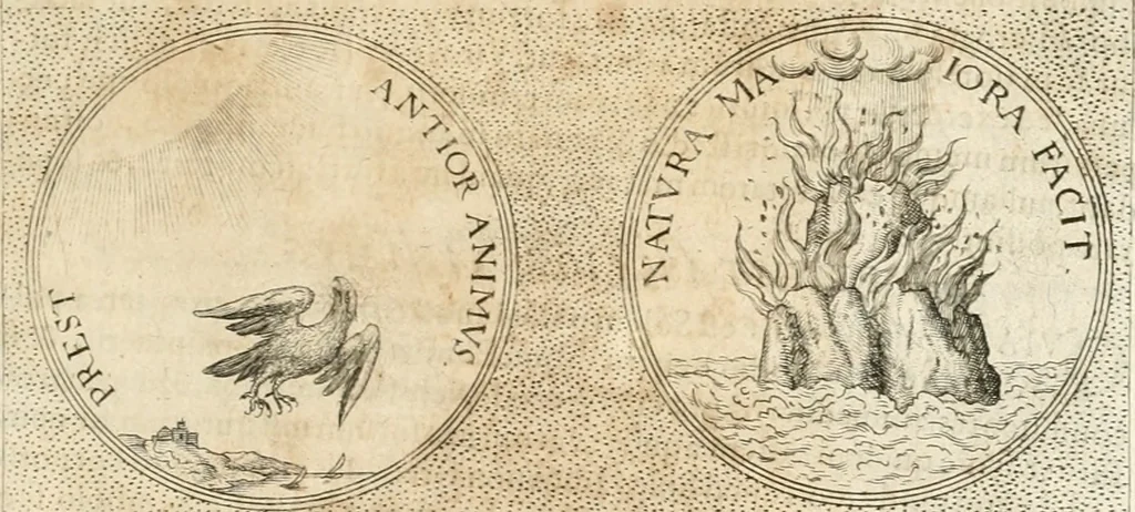 An illustration from Symbola diuina & humana pontificum, imperatorum, regum, 1652, leaf 370