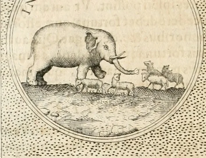 An illustration from Symbola diuina & humana pontificum, imperatorum, regum, 1652, leaf 373
