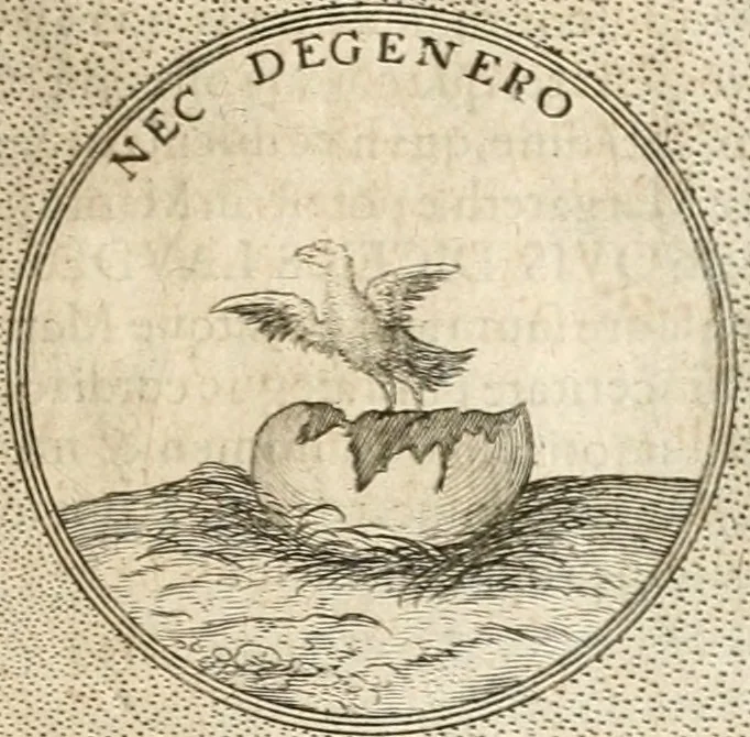 An illustration from Symbola diuina & humana pontificum, imperatorum, regum, 1652, leaf 376