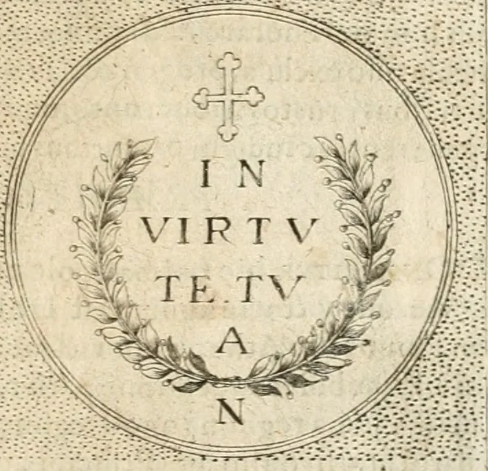 An illustration from Symbola diuina & humana pontificum, imperatorum, regum, 1652, leaf 376