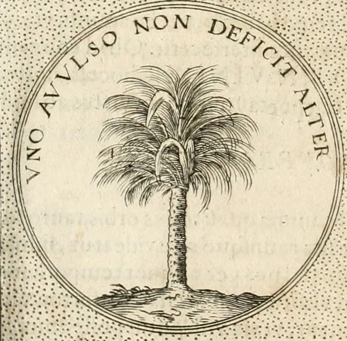 An illustration from Symbola diuina & humana pontificum, imperatorum, regum, 1652, leaf 379