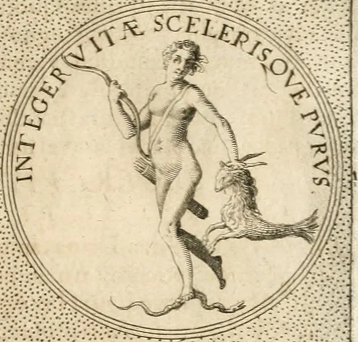 An illustration from Symbola diuina & humana pontificum, imperatorum, regum, 1652, leaf 382