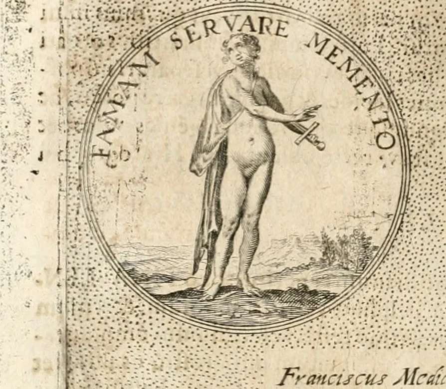 An illustration from Symbola diuina & humana pontificum, imperatorum, regum, 1652, leaf 385