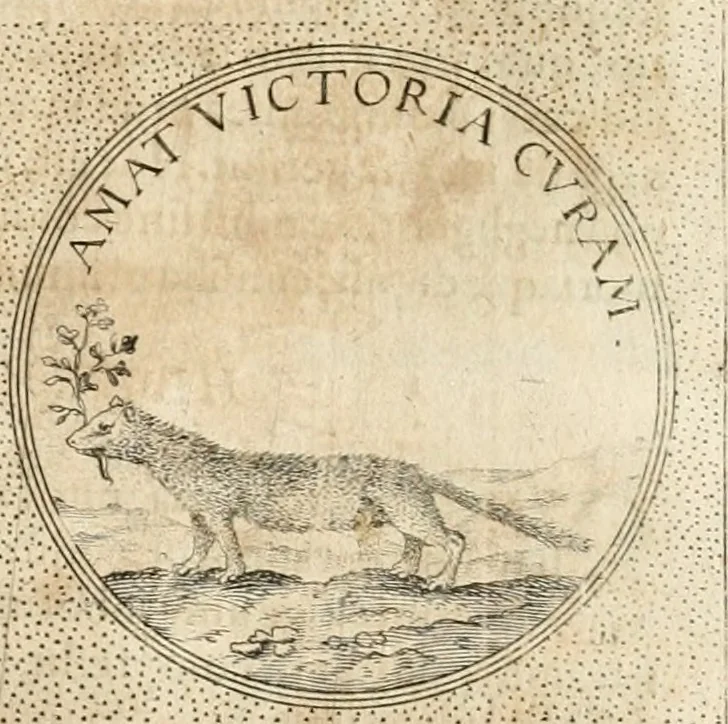 An illustration from Symbola diuina & humana pontificum, imperatorum, regum, 1652, leaf 385