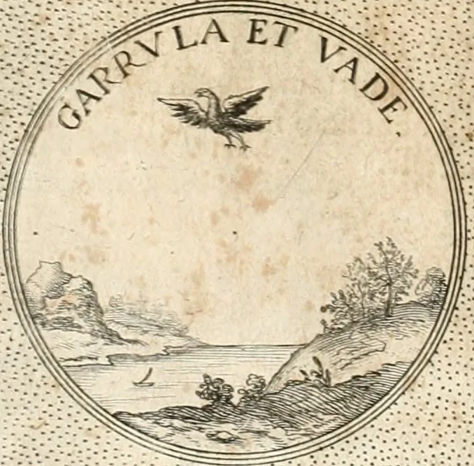 An illustration from Symbola diuina & humana pontificum, imperatorum, regum, 1652, leaf 385