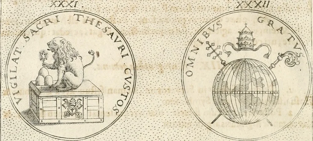 An illustration from Symbola diuina & humana pontificum, imperatorum, regum, 1652, leaf 39