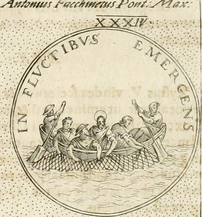 An illustration from Symbola diuina & humana pontificum, imperatorum, regum, 1652, leaf 39