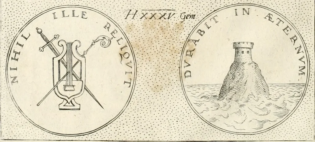An illustration from Symbola diuina & humana pontificum, imperatorum, regum, 1652, leaf 39
