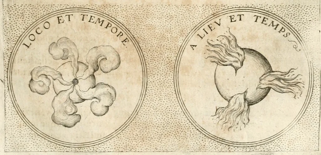 An illustration from Symbola diuina & humana pontificum, imperatorum, regum, 1652, leaf 392